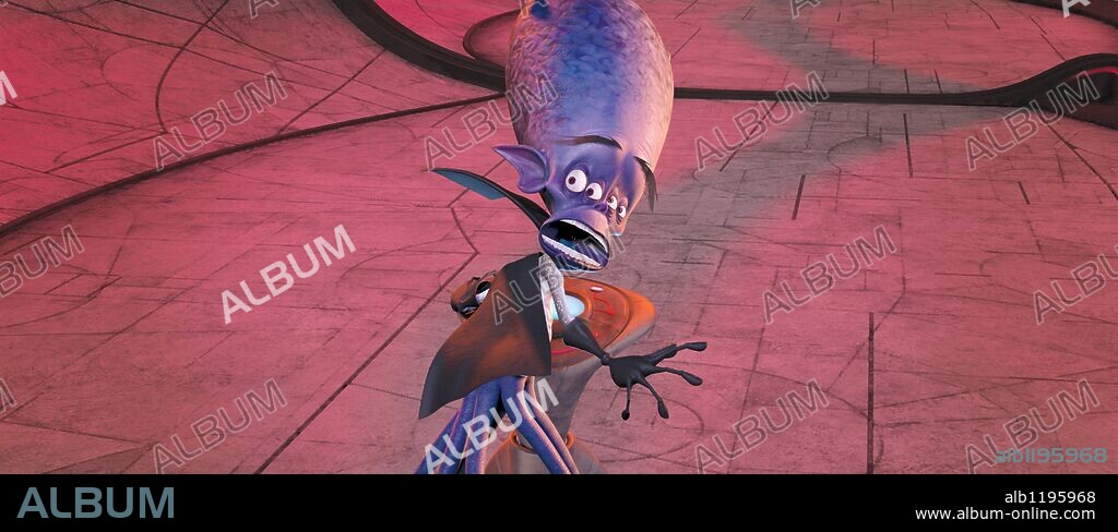 MONSTRUOS CONTRA ALIENIGENAS, 2009 (MONSTERS VS. ALIENS), dirigida por CONRAD VERNON y ROB LETTERMAN. Copyright Dream Works animation.