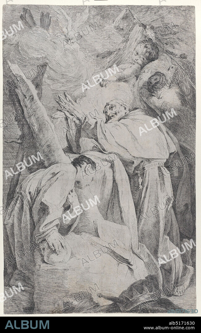 FEDERICO BENCOVICH. Ecstasy of the Blessed Piero Gambacorti of Pisa, ca. 1725-28.