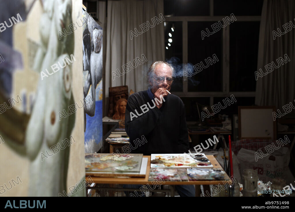 Madrid, 24/01/2016. Entrevista con Luis Eduardo Aute. Foto: Oscar del pozo Archdc.