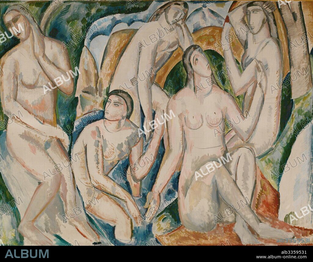 ANDRÉ DERAIN. Les baigneuses.