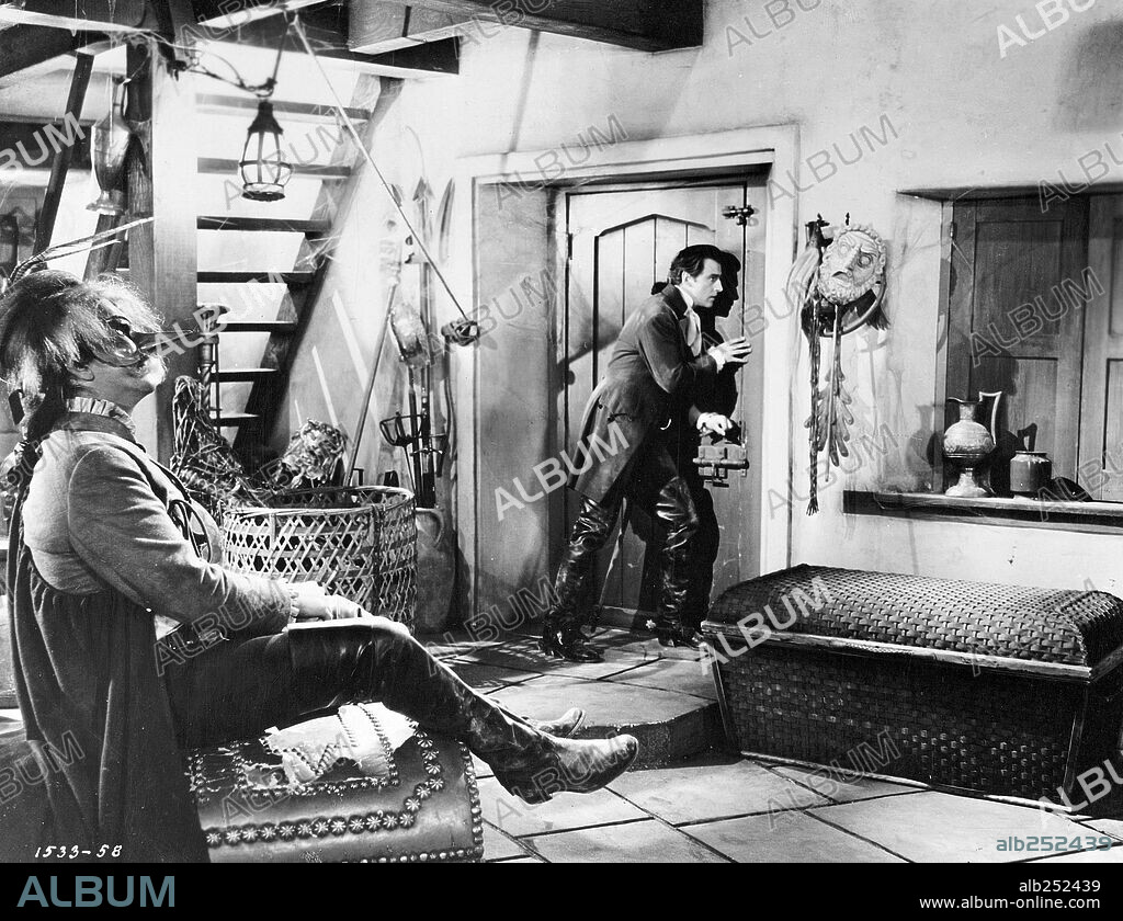 STEWART GRANGER en SCARAMOUCHE, 1952, dirigida por GEORGE SIDNEY. Copyright M.G.M.