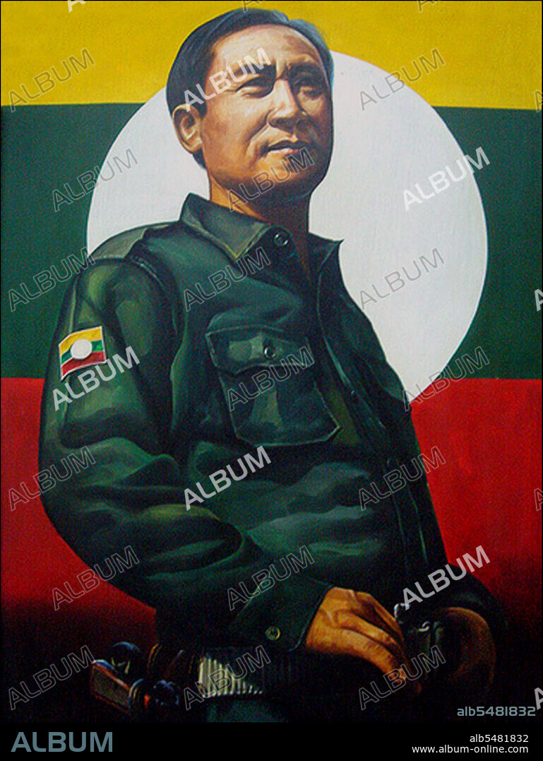 Khun Sa, aka Chang Chi-fu (pinyin: Zhang Qífú; Thai: Chan Jangtrakul (17 February 1934 – 26 October 2007) was a Burmese warlord. He was dubbed the 'Opium King' due to his opium trading in the Golden Triangle region. He was also the leader of the Shan United Army and the Mong Tai Army. Khun Sa was born to a Chinese father and a Shan mother. He adopted the pseudonym Khun Sa, meaning 'Prince Prosperous'. In his youth he trained with the Kuomintang, which had fled into the border regions of Burma from Yunnan upon its defeat in the Chinese Civil War, and eventually went on to form his own army of a few hundred men. In 1963 he re-formed it into a Ka Kwe Ye local militia loyal to Gen Ne Win's Burmese government. Ka Kwe Ye received money, uniforms and weapons in return for fighting the Shan rebels. When Khun Sa had expanded his army to 800 men, he stopped cooperating with the Burmese government, took control of large area in Shan and Wa states and expanded into opium production. In 1967 he clashed with the Kuomintang remnants in Shan State, which resulted in his defeat, demoralizing him and his forces. In 1969, the Rangoon government captured him. He was freed in 1973 when his second-in-command abducted two Russian doctors and demanded his release. By 1976 he had returned to opium smuggling, and set up a base inside northern Thailand in the village of Ban Hin Taek. He renamed his group the Shan United Army and began ostensibly fighting for Shan autonomy against the Burmese government. It is claimed that Khun Sa surrendered to Burmese officials in January 1996, reportedly because he did not want to face drug smuggling charges in the USA. Khun Sa died on 26 October 2007 in Yangon at the age of 73.