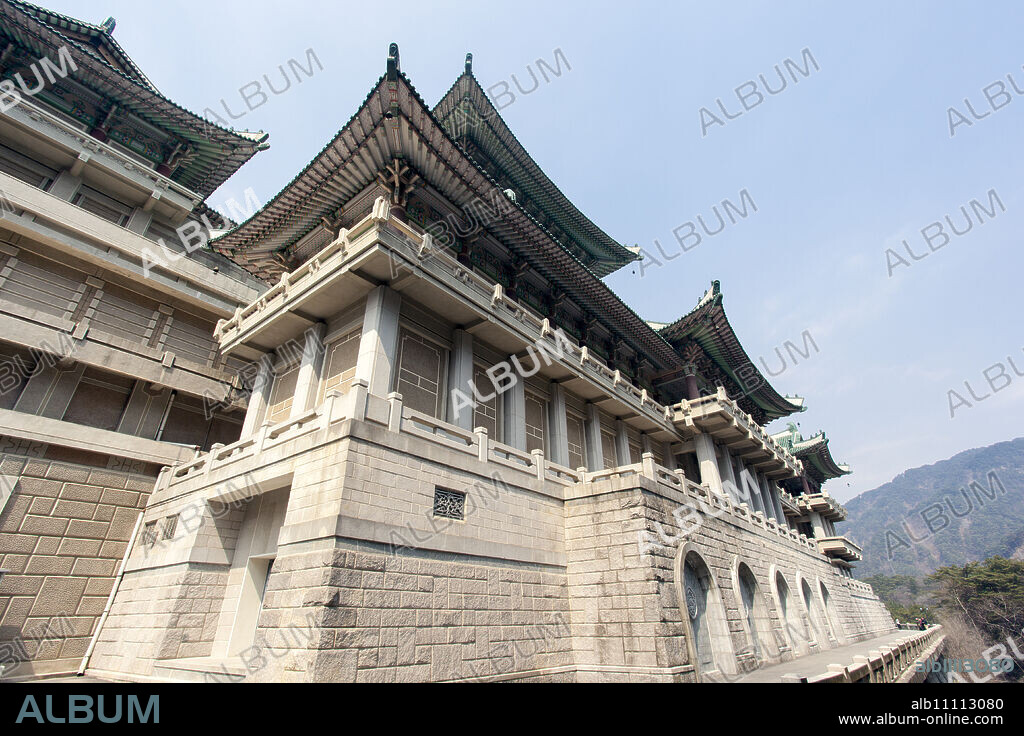 International Friendship Exhibition, massive complex housing the world's gifts for the Great Leaders, Mount Myohyang, Democratic People's Republic of Korea (DPRK), North Korea, Asia.