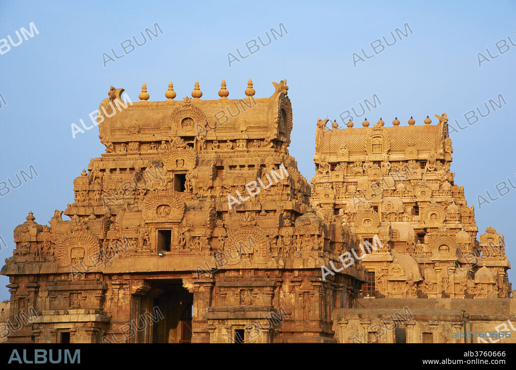 Bridhadishwara temple, UNESCO World Heritage Site, Thanjavur (Tanjore), Tamil Nadu, India, Asia.