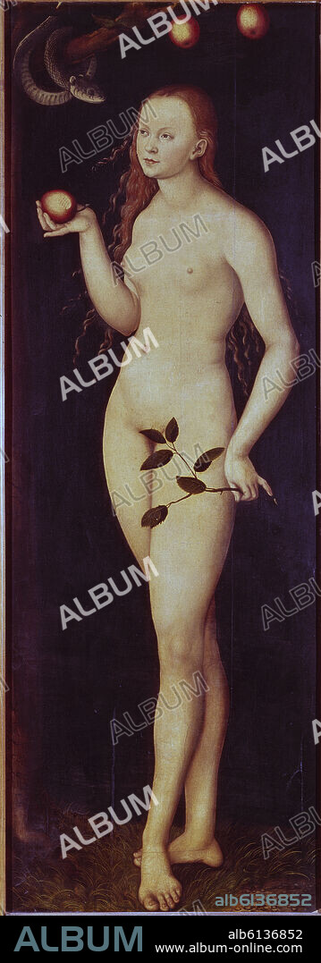 LUCAS CRANACH EL VIEJO (1472/1553). EVA.