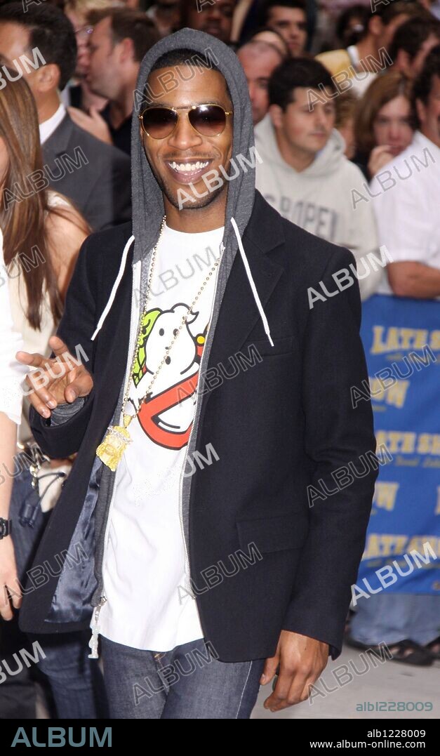 Sep 08, 2009 - New York, New York, USA - Hip hop artist KID CUDI arrives for his appearance on 'The Late Show With David Letterman' held at the Ed Sullivan Theater. 08/09/2009