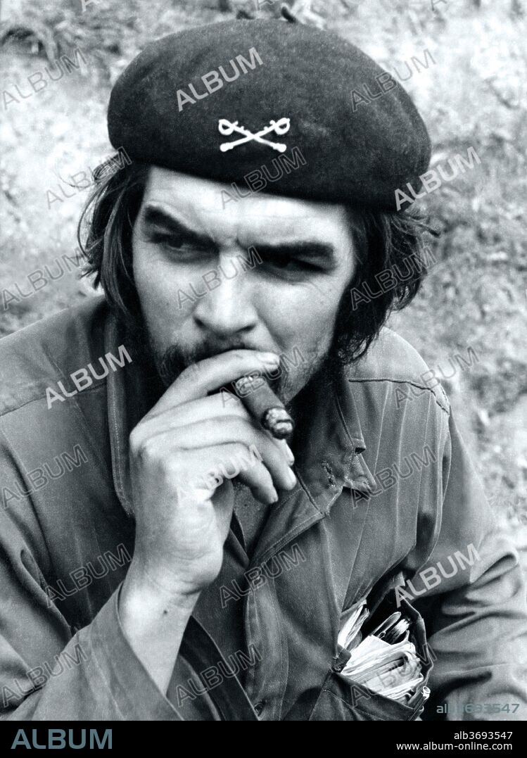 ANONYMOUS. Ernesto Che Guevara in Sierra Maestra.