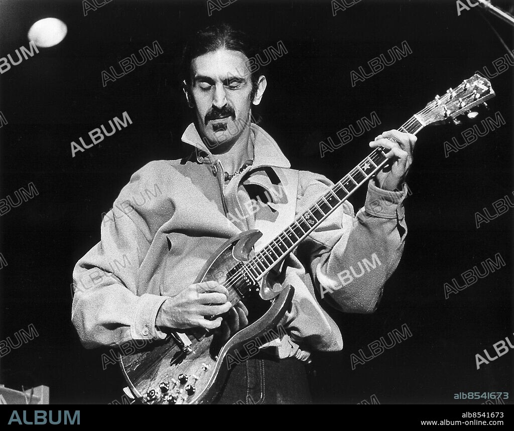 Frank Zappa i Folkets park i Malmö . (c) Sydsvenskan / IBL.