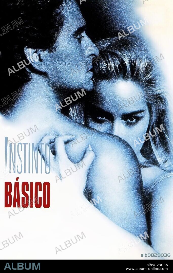 MICHAEL DOUGLAS and SHARON STONE in BASIC INSTINCT, 1992, directed by PAUL VERHOEVEN. Copyright TRISTAR PICTURES.