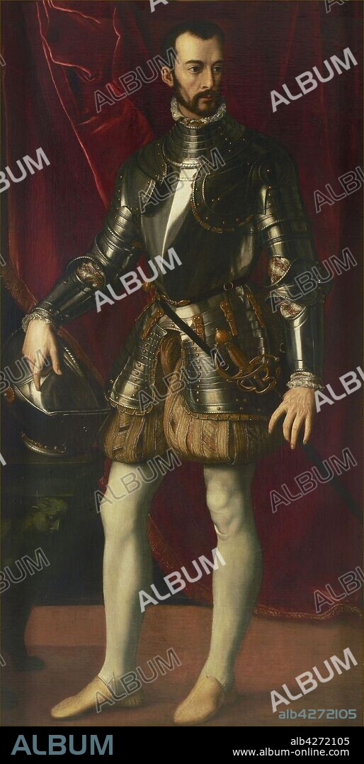 ALESSANDRO ALLORI. Portrait of Francesco I de' Medici (1541-1587), Grand Duke of Tuscany.