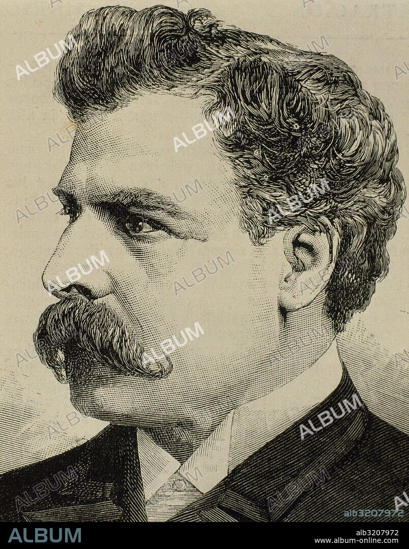 HERRERA Y OBES, Julio (Montevideo, 1841-Montevideo, 1912). Político Uruguayo. Ocupó el cargo de ministro de Relaciones Exteriores (1872). Miembro del partido Colorado, deportado tras el golpe de estado de Varela (1875). Fue elegido presidente de la República (1890-1894). Senador en 1896 y de nuevo desterrado con la revolución nacionalista (1897-1903). Grabado.