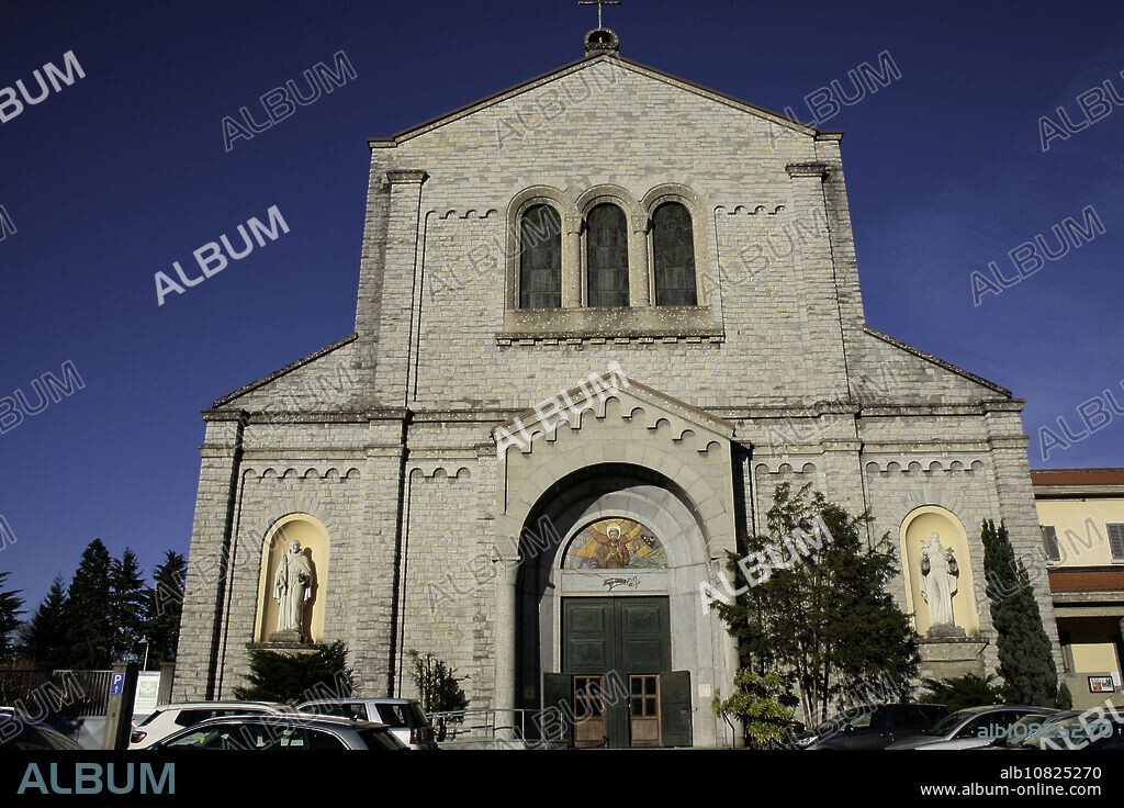 Varese, Lombardy, Italy. Church of St. Francis of Assisi, of the Capuchin Friars, in the structure there is also a monastery.