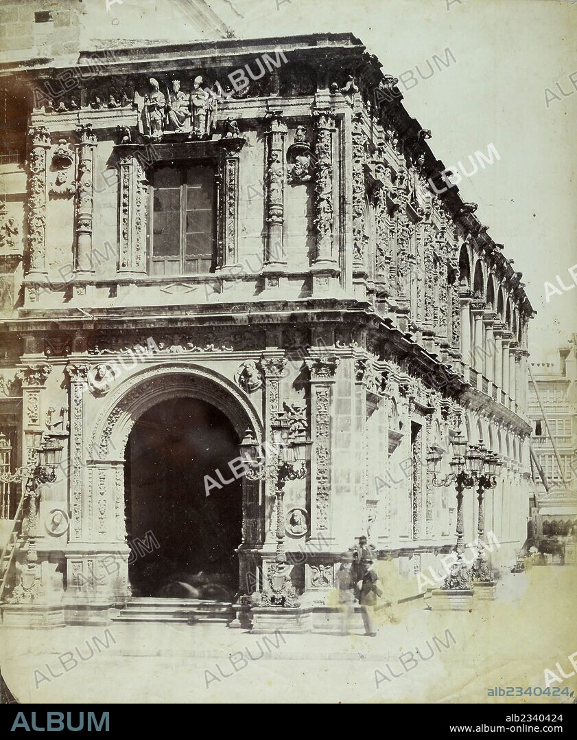 RIAÑO DIEGO DE. Sevilla, Fachada del Ayuntamiento.