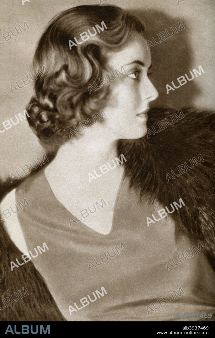 Bette Davis, American actress, 1933. Davis (1908-1989) was a two-time Academy Award-winning actress of film, television and theatre. One of the Hollywood greats, her acting career lasted from the 1930s until the 1980s and in 1977 she became the first woman to receive the American Film Institute's Lifetime Achievement Award.