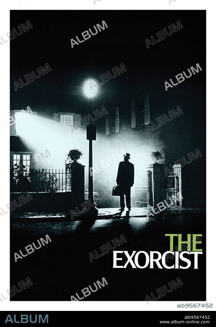 Poster of THE EXORCIST, 1973, directed by WILLIAM FRIEDKIN. Copyright Warner Bros./Hoya Productions.