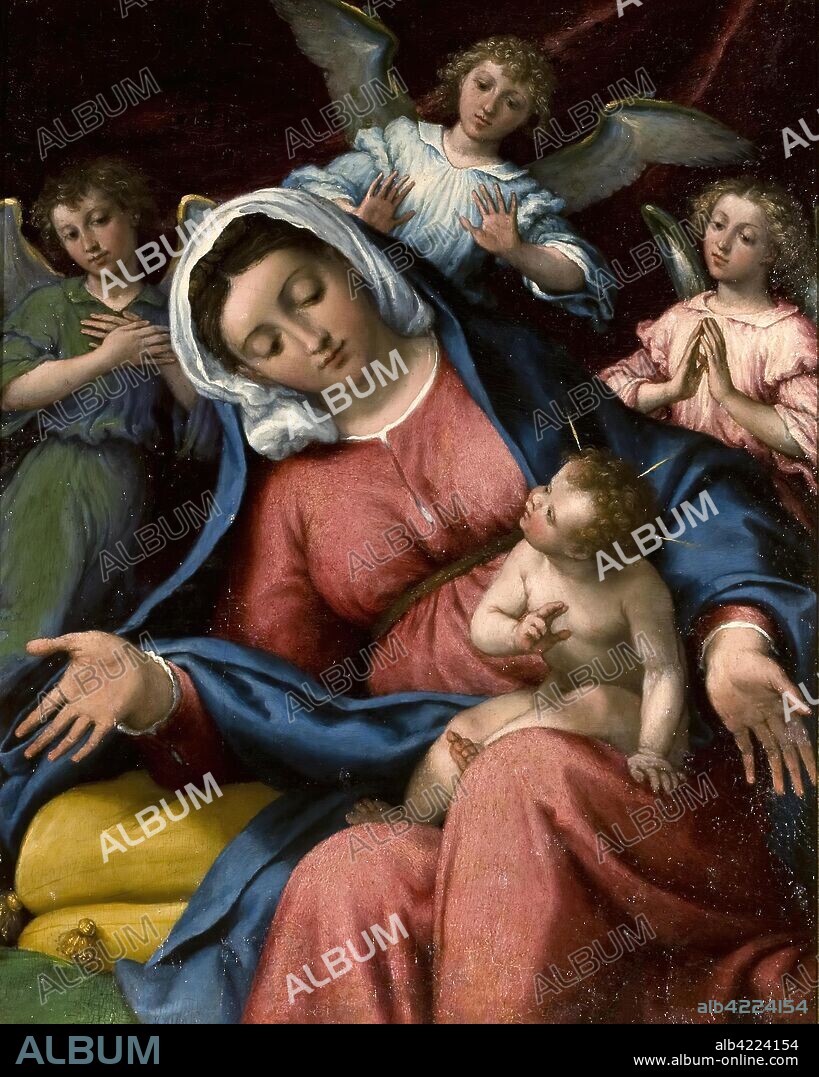 LORENZO LOTTO. 'Madonna della Grazie'. Italy, First half of the 16th century.