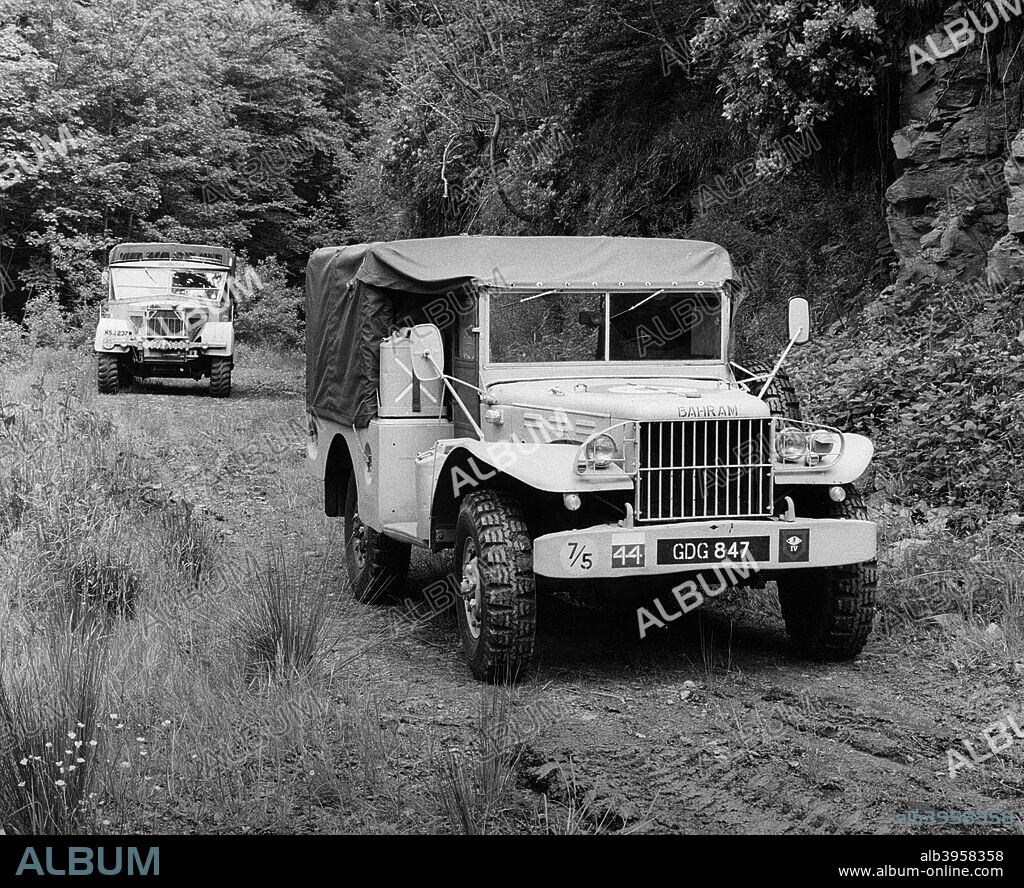 1943 Dodge military weapons carrier.