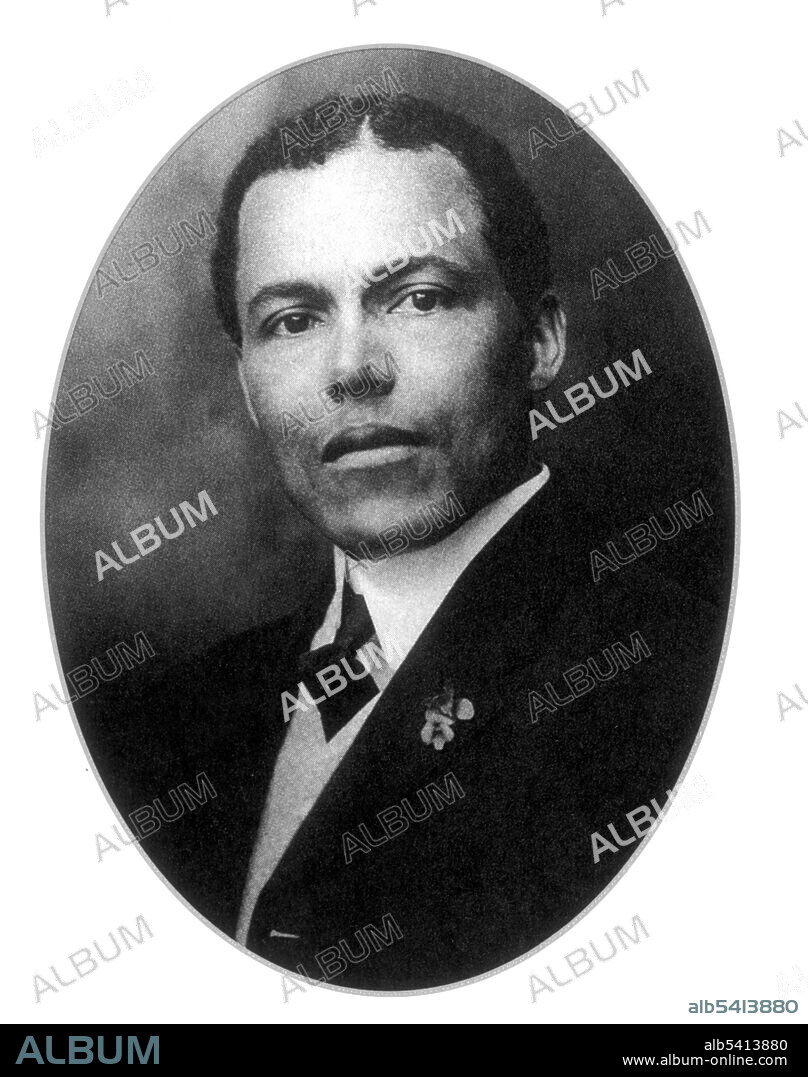 Emmett Jay Scott (February 13, 1873 - December 12, 1957) was an American journalist, government official, and educator. Scott worked at the white-owned Houston Post as a janitor before working his way up to messenger and eventually reporter. Scott joined Charles Love and Jack Tibbitto in founding Houston's first African-American newspaper, the Texas Freeman, and became editor soon after the newspaper began circulation. Scott met Booker T. Washington, who was developing the Tuskegee Institute. He went to work as his assistant and personal secretary, working closely with him on management of the college, fundraising, and building networks with philanthropists. Scott was a founder of the National Negro Business League in 1900 and served as Secretary of that organization from its establishment until 1922. In 1909 Scott was tapped by President William Howard Taft as one of three American commissioners to Liberia. Scott served as Secretary of the Tuskegee Institute from 1912-17. After the election of President Woodrow Wilson, as the United States moved closer to war, Scott was appointed as Special Assistant for Negro Affairs to the Secretary of War Newton D. Baker. After leaving the War Department, Scott was named Secretary of Howard University, a position he held until his forced retirement in 1939 at the age of 65. He died in 195 at the age of 84. No photographer credited, undated.