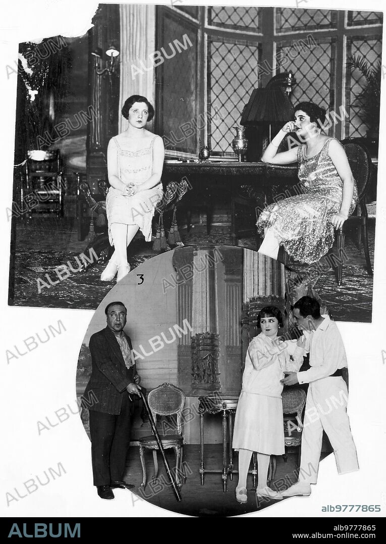 Diciembre 1925. Madrid. Estrenos Teatrales. 2.Princesa: "la Pasion Ciega", de la condesa de san Luis, 3.Comico "la niña Pera" de Planiol y Candela;.