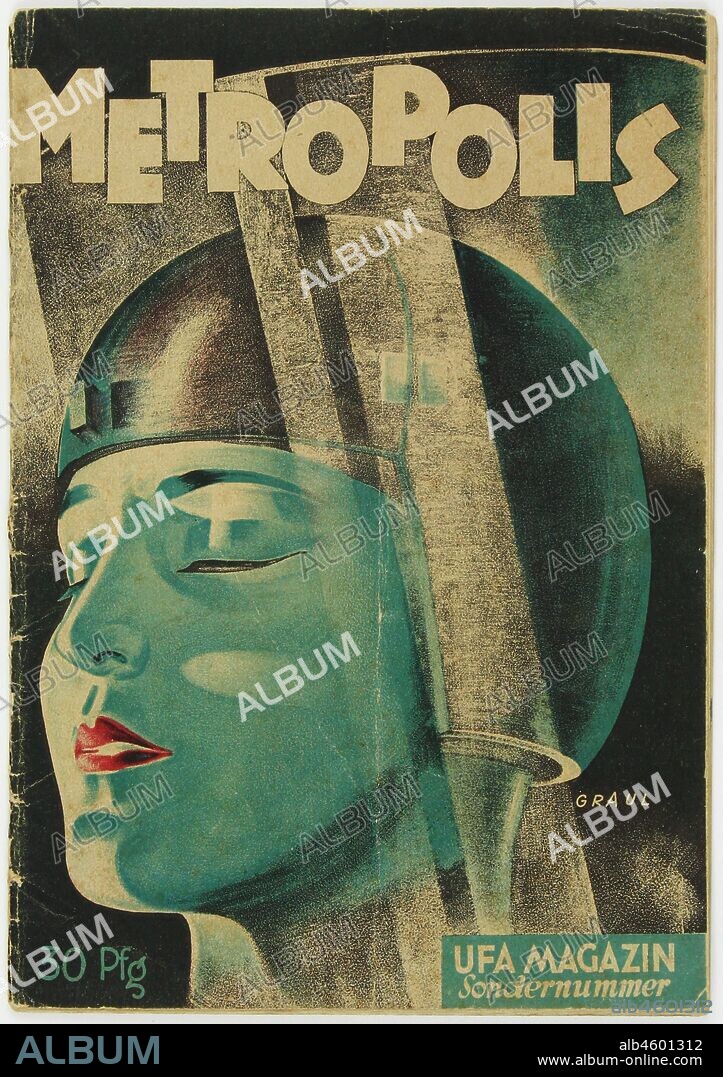 WERNER GRAUL. Metropolis UFA magazine.