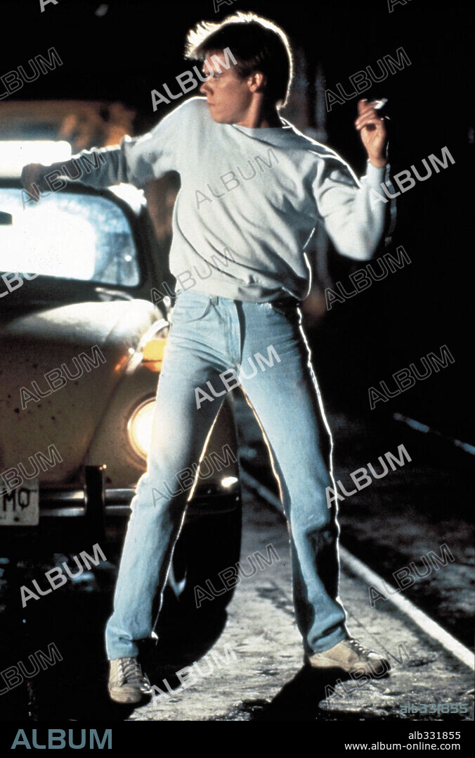 KEVIN BACON en FOOTLOOSE, 1984, dirigida por HERBERT ROSS. Copyright PARAMOUNT PICTURES.