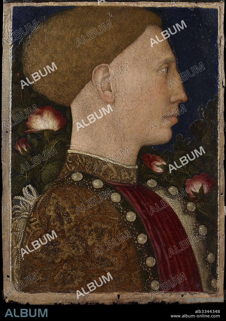 ANTONIO PISANELLO. Leonello d'Este, Marquis of Ferrara.