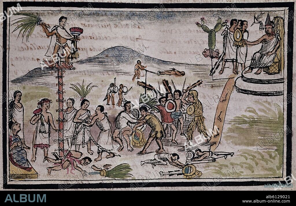 DIEGO DURAN. HISTORIA INDIAS NUEVA ESPAÑA - FOLIO 52.