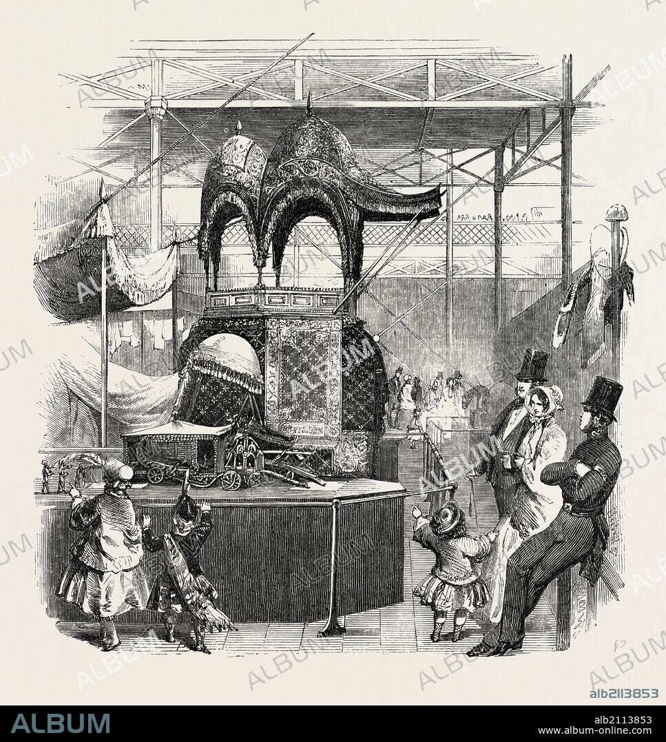 STATE HOWDAH, EXHIBITED BY THE EAST INDIA COMPANY.