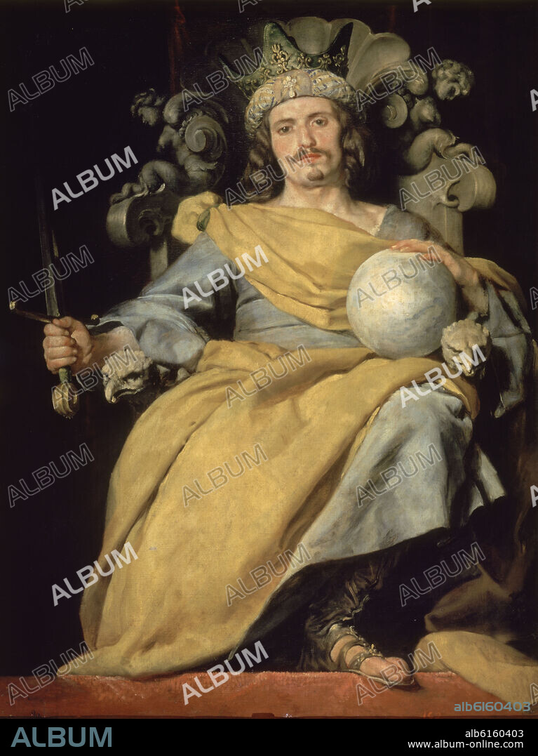 ALONSO CANO. Portrait of an Unknown Spanish King - 1639/41 - 165x125 cm - oil on canvas - Spanish Baroque - NP 632.