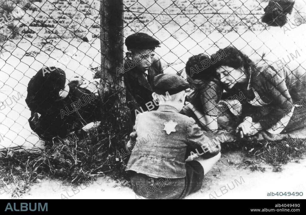 Lodz Ghetto, Poland, World War II, 1940-1944. The Nazis forced Jews into over-crowded ghettos from which thousands were deported to the death camps.