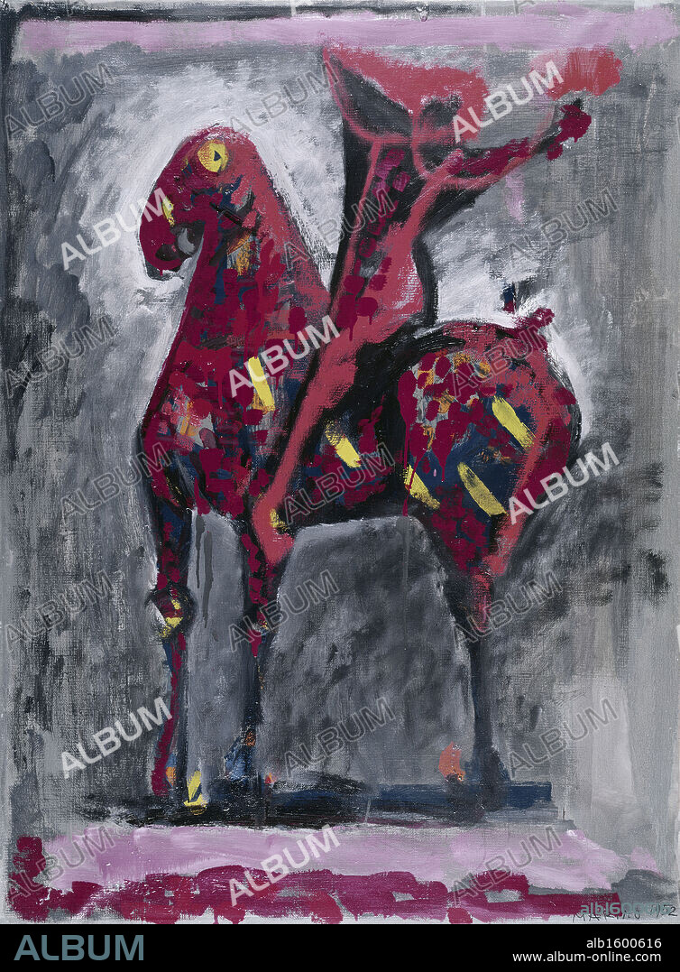 Horse and Rider by Marino Marini, 1901-1980, USA, Washington D.C., Smithsonian Institution (Hirshhorn Museum & Sculpture Garden).