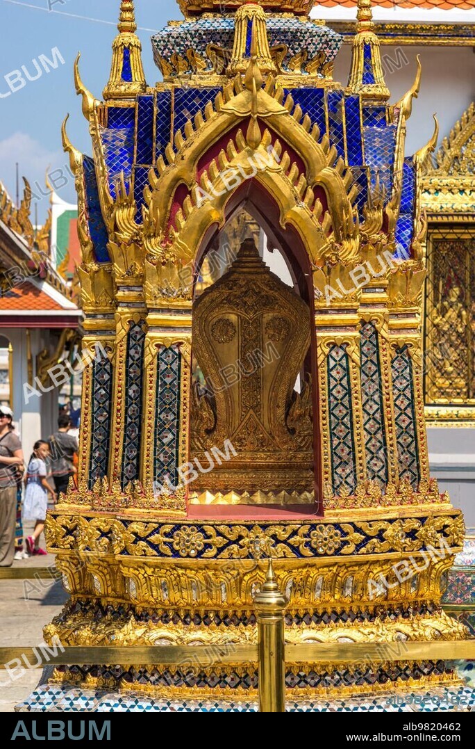 Bai Sema is a boundary stone in the Wat Phra Kaew; commonly known in English as the Temple of the Emerald Buddha. The most sacred temple in Bangkok.