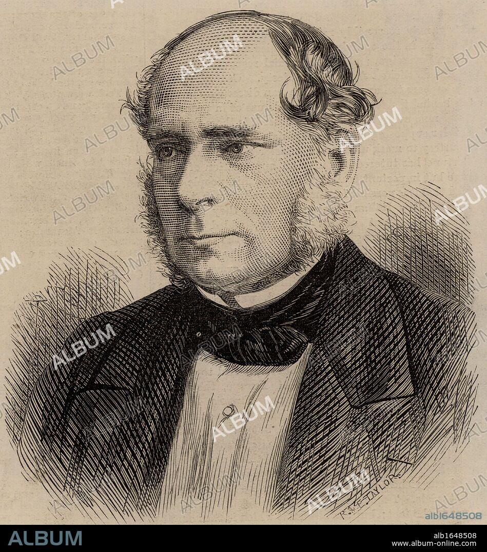 Henry Bessemer (1813-1893) English engineer, inventor and industrialist.  Among his inventions were the Bessemer steel process and the  Bessemer converter.  Engraving, 1875.  (Photo by: Universal History Archive/UIG via Getty Images).
