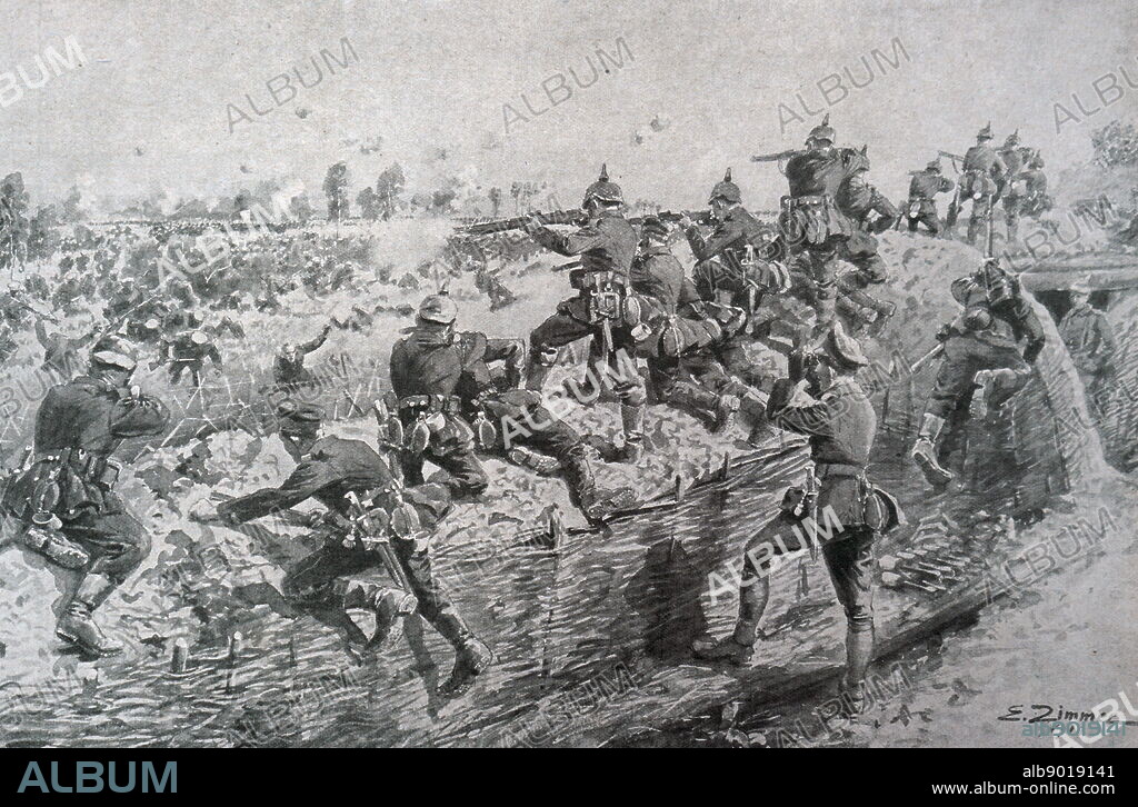 The Battle of Flers-Courcelette (15-22 September 1916) was fought during the Battle of the Somme in France, by the French Sixth Army and the British Fourth Army and Reserve Army, against the German 1st Army, during the First World War.