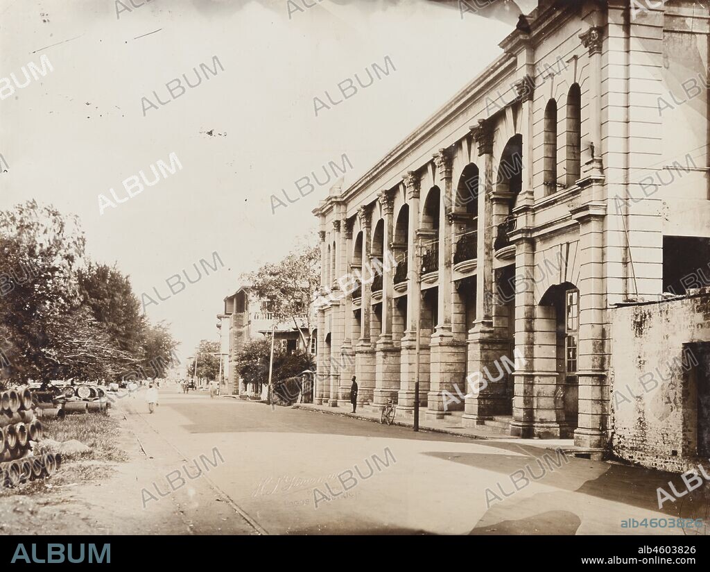 Nigeria, Caption reads: 'GPO, Marina, Lagos'. Embossed 'H.S. Freeman, Photographer, Lagos & Districts', [c.1920s]. 2000/098/1/40.