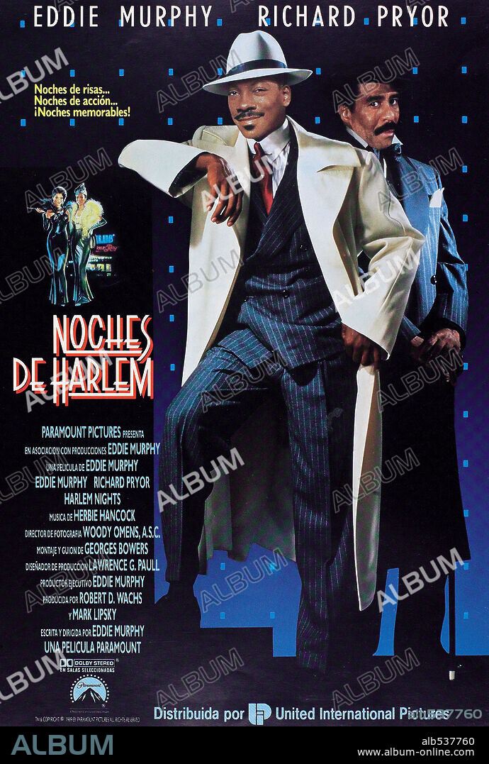Poster of HARLEM NIGHTS, 1989, directed by EDDIE MURPHY. Copyright PARAMOUNT PICTURES.