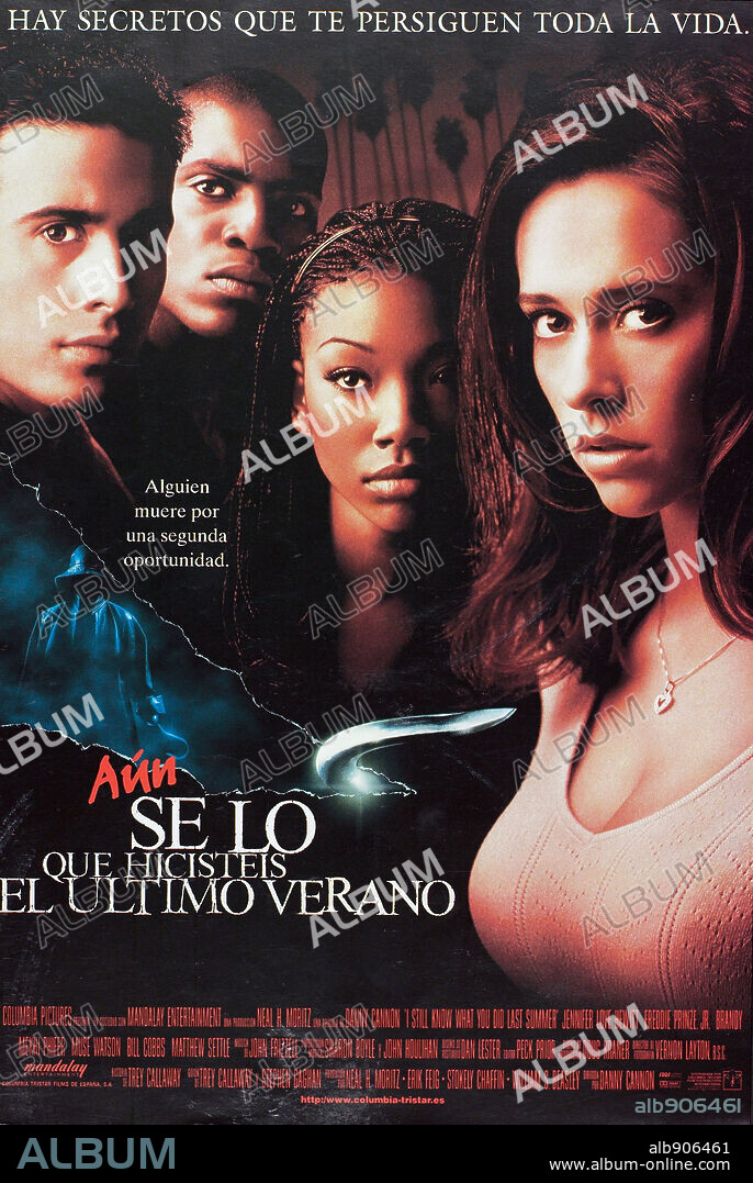 Poster de AÚN SÉ LO QUE HICISTEIS EL ÚLTIMO VERANO, 1998 (I STILL KNOW WHAT YOU DID LAST SUMMER), dirigida por DANNY CANNON. Copyright MANDALAY ENTERTAIMENT.