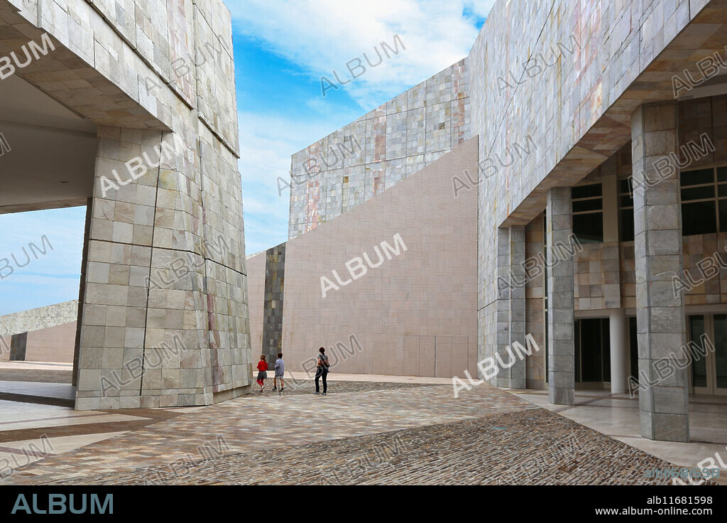 Cidade da Cultura de Galicia, City of Culture of Galicia, designed by Peter Eisenman, Santiago de Compostela, A Coruña province, Galicia, Spain.