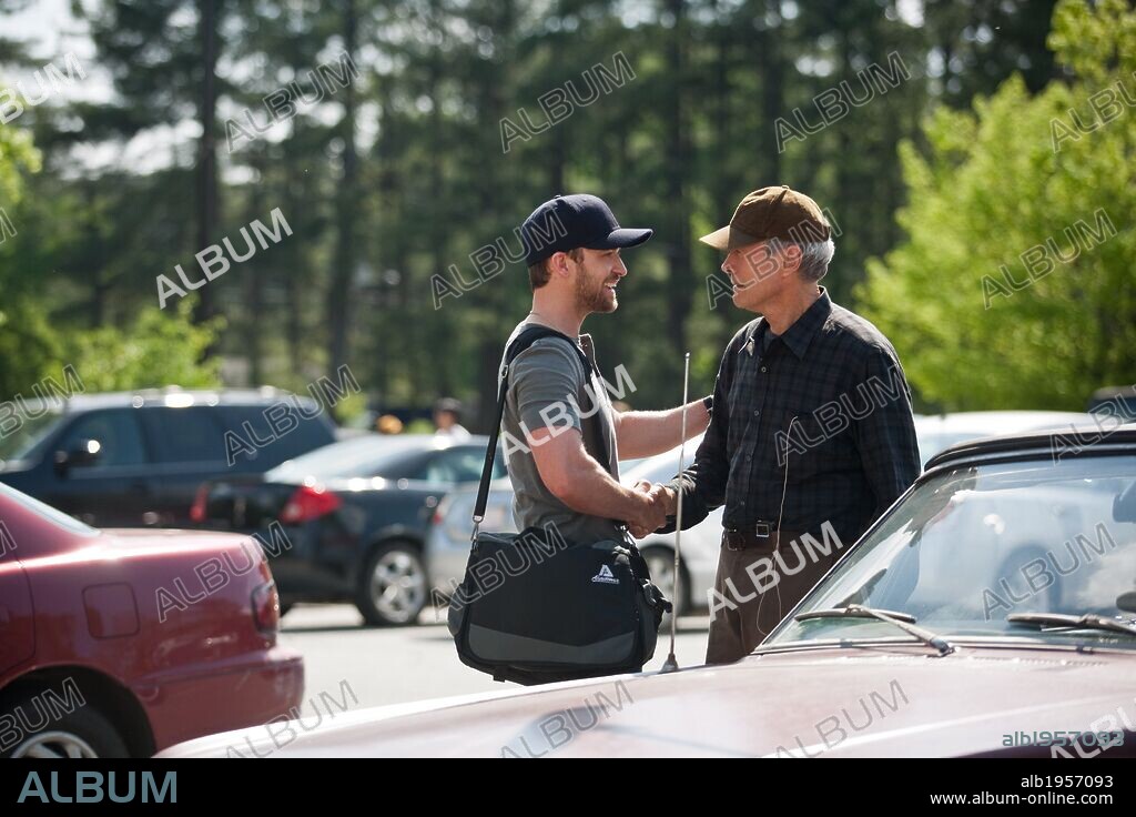CLINT EASTWOOD y JUSTIN TIMBERLAKE en GOLPE DE EFECTO, 2012 (TROUBLE WITH THE CURVE), dirigida por ROBERT LORENZ. Copyright MALPASO PRODUCTIONS.