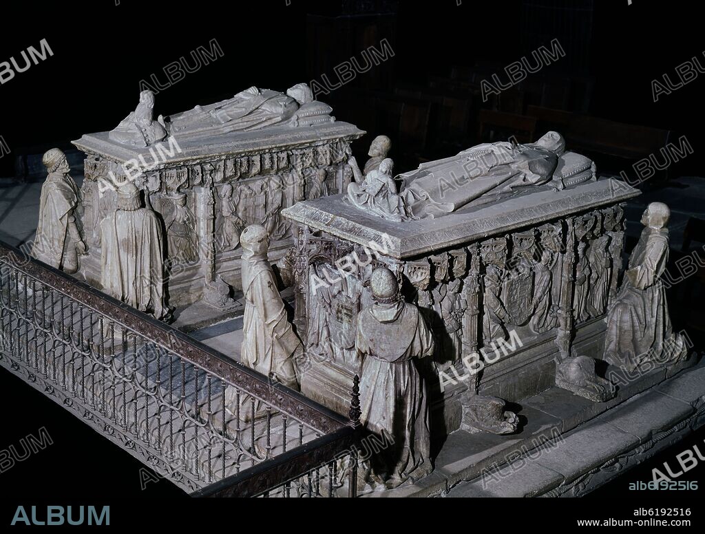 PABLO ORTIZ (S XV-1568). CAPILLA DE SANTIAGO - SEPULCROS DE ALVARO DE LUNA (1390/1453) Y JUANA DE PIMENTEL - S XV.