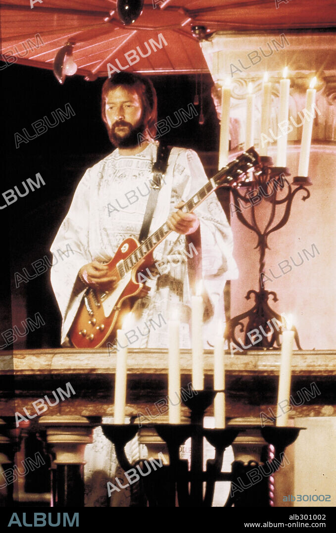ERIC CLAPTON in TOMMY, 1975, directed by KEN RUSSELL. Copyright RBT STIGWOOD PRODS/HEMDALE.