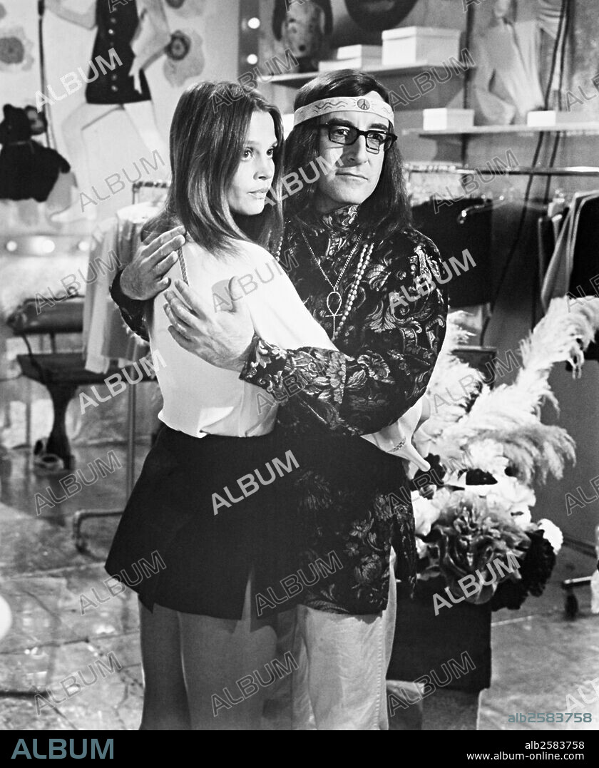 LEIGH TAYLOR-YOUNG and PETER SELLERS in I LOVE YOU, ALICE B. TOKLAS, 1968, directed by HY AVERBACK. Copyright WARNER BROTHERS.