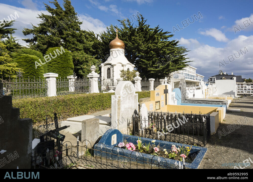 cementerio municipal Sara Braun, 1894, Punta Arenas -Sandy Point-, Patagonia, República de Chile,América del Sur.