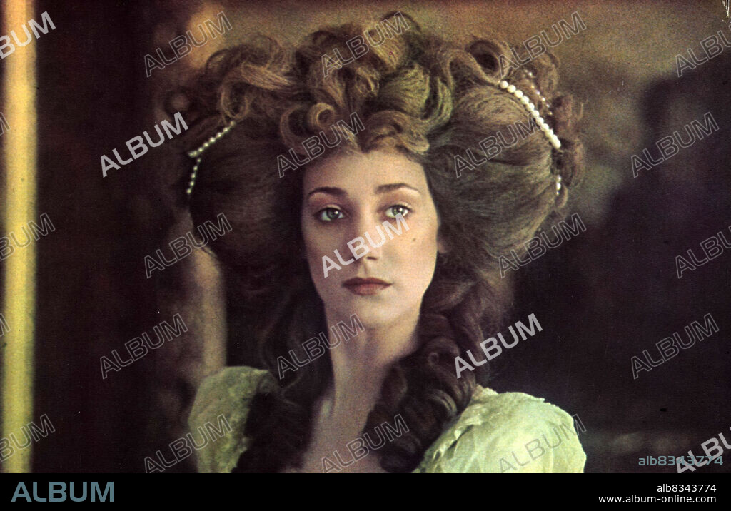 MARISA BERENSON dans BARRY LYNDON, 1975, réalisé par STANLEY KUBRICK. Copyright WARNER BROTHERS.