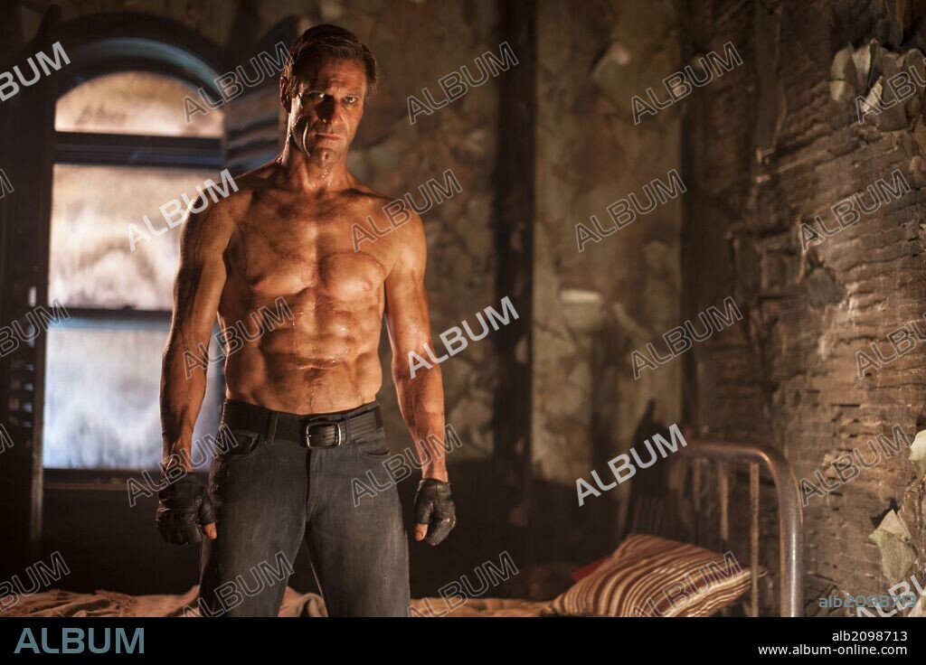 AARON ECKHART in I, FRANKENSTEIN, 2014, unter der Regie von STUART BEATTIE. Copyright LAKESHORE ENTERTAINMENT.