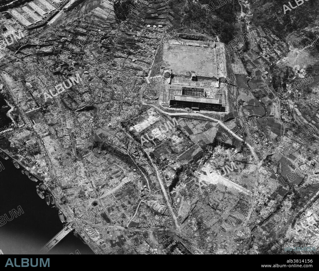 "Fat Man" was the codename for the atomic bomb that was detonated over the Japanese city of Nagasaki by the United States on August 9, 1945. It was built by scientists and engineers at Los Alamos Laboratory using plutonium from the Hanford Site and dropped from the Boeing B-29 Superfortress Bockscar piloted by Major Charles W. Sweeney. 53 seconds after its release, the bomb exploded at 11:02 a.m. at an approximate altitude of 1,800 feet. Less than a second after the detonation, the north of the city was destroyed and 35,000 people were killed. Among the deaths were 6,200 out of the 7,500 employees of the Mitsubishi Munitions plant, and 24,000 others who worked in other war plants and factories in the city, as well as 150 Japanese soldiers. The industrial damage in Nagasaki was high, leaving 68-80% of the non-dock industrial production destroyed. It was the second and, to date, the last use of a nuclear weapon in combat, and also the second detonation of a plutonium bomb. The Fat Man bomb was somewhat more powerful than the one dropped over Hiroshima, but because of Nagasaki's more uneven terrain, there was less damage.