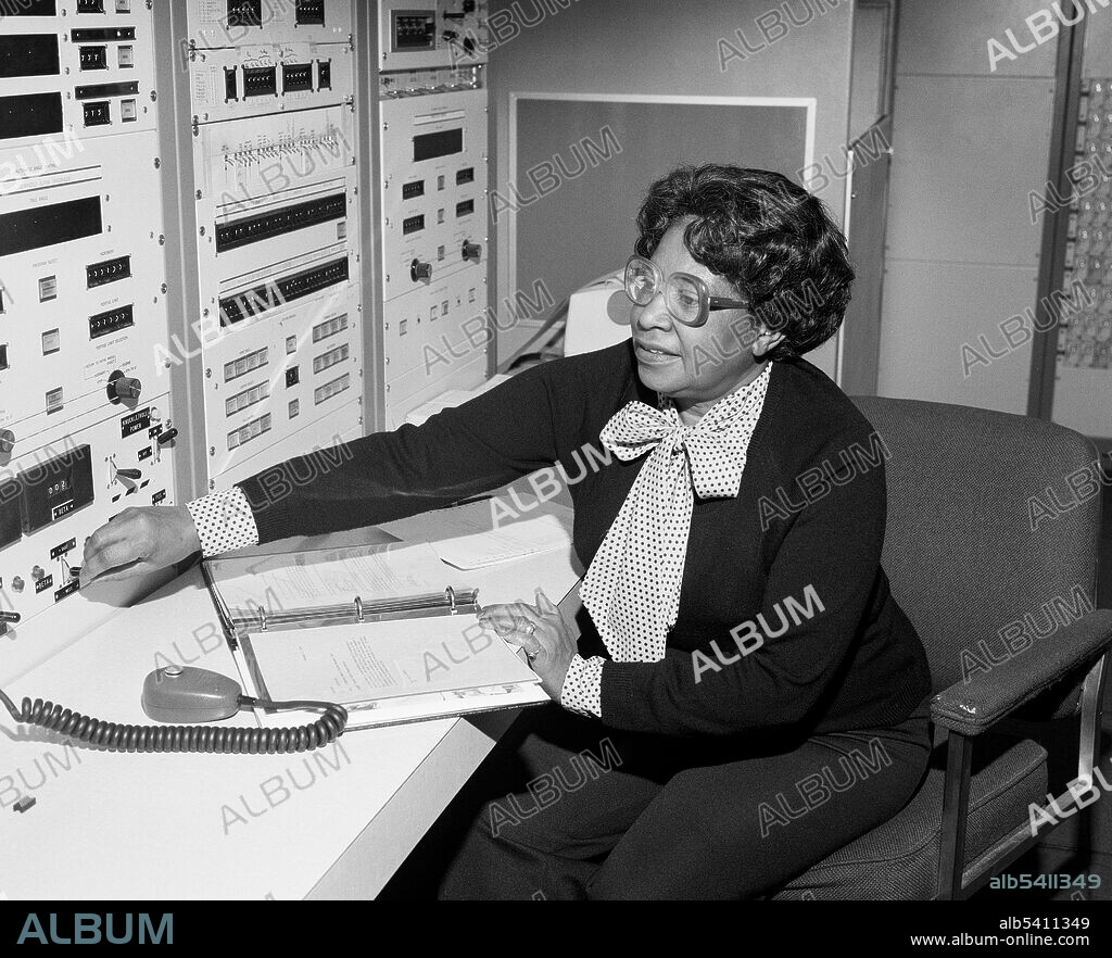 Mary Winston Jackson (April 9, 1921 - February 11, 2005) was an African-American mathematician and aerospace engineer at the National Advisory Committee for Aeronautics (NACA). Mary Jackson earned bachelor's degrees in mathematics and physical science from Hampton University in 1942. She was a member of the Alpha Kappa Alpha. She started as a computer at the segregated West Area Computing division. She worked at Langley Research Center in Hampton, Virginia, for most of her career. She took advanced engineering classes and, in 1958, became NASA's first black female engineer. After 34 years at NASA, Jackson had earned the most senior engineering title available. She realized she could not earn further promotions without becoming a supervisor. She accepted a demotion to become a manager of both the Federal Women’s Program, in the NASA Office of Equal Opportunity Programs, and of the Affirmative Action Program. In this role, she worked to influence both the hiring and promotion of women in NASA's science, engineering, and mathematics careers. Jackson was married to Levi Jackson Sr, and had two children. Jackson served for more than 30 years as a Girl Scout leader. She died in 2005 at the age of 83. No photographer credited, undated.