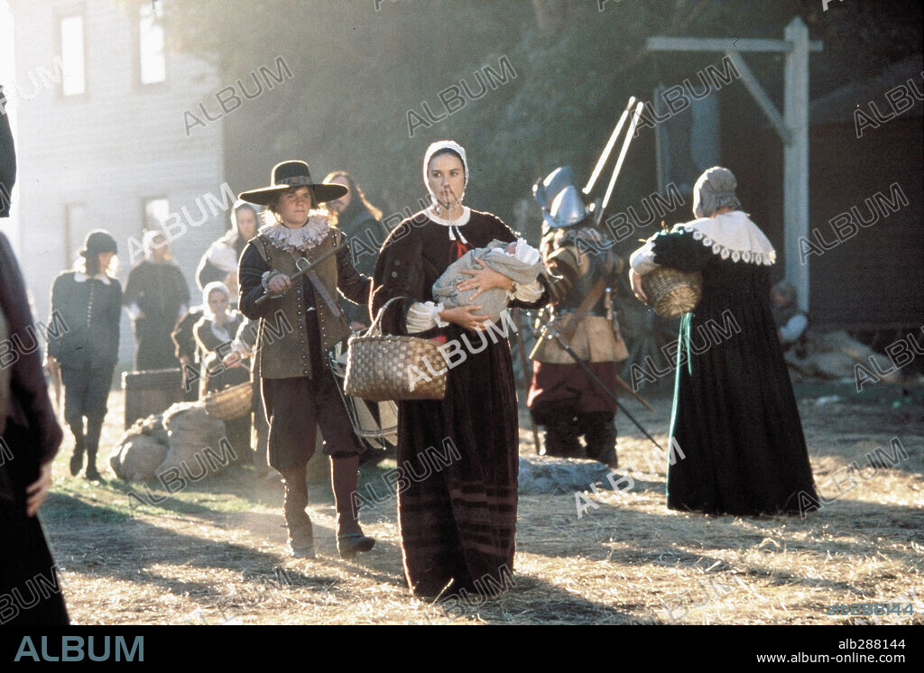 DEMI MOORE in THE SCARLET LETTER, 1995, directed by ROLAND JOFFE. Copyright CINERGI PICTURES.