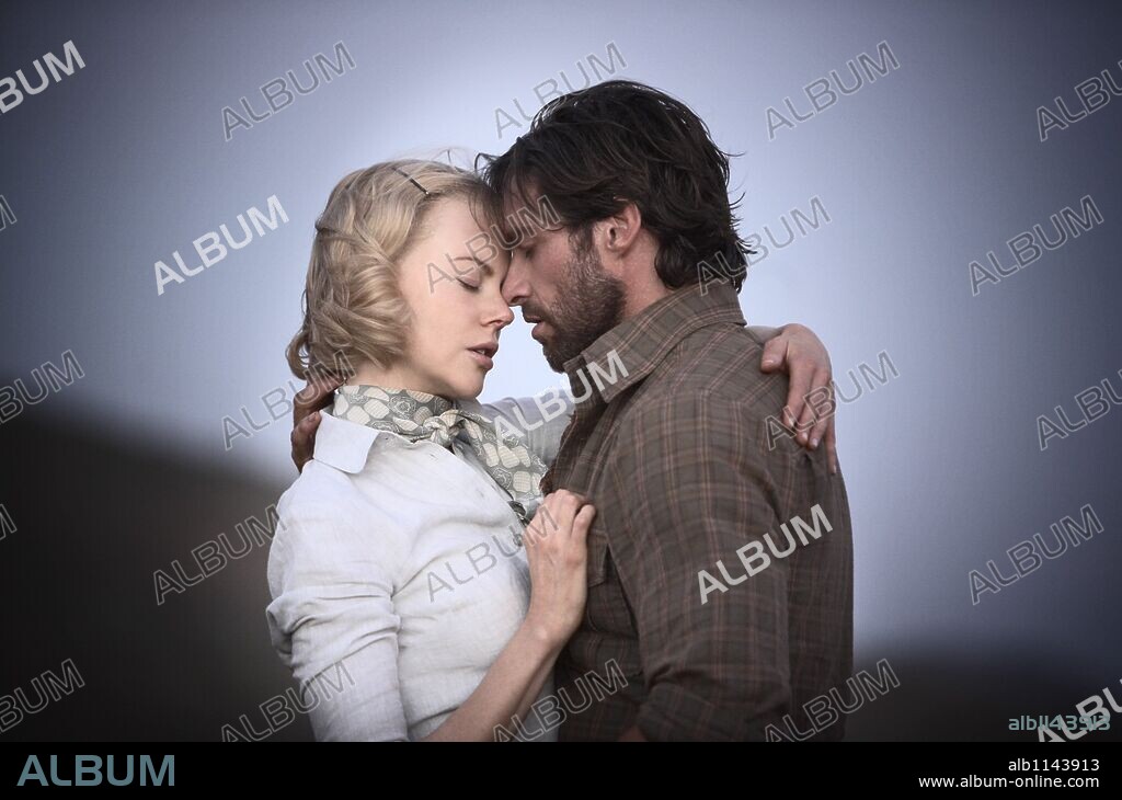 HUGH JACKMAN y NICOLE KIDMAN en AUSTRALIA, 2008, dirigida por BAZ LUHRMANN. Copyright BAZMARK FILMS/TWENTIETH CENTURY-FOX FILM CORPORATION / FISHER, JAMES.