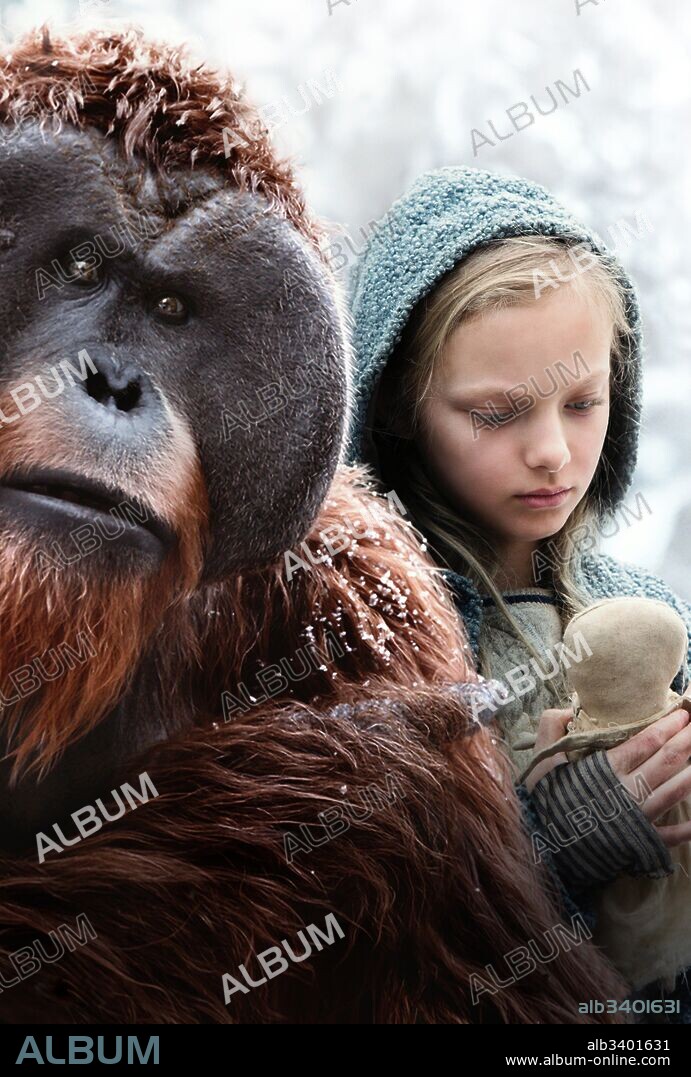 AMIAH MILLER en LA GUERRA DEL PLANETA DE LOS SIMIOS, 2017 (WAR FOR THE PLANET OF THE APES), dirigida por MATT REEVES. Copyright CHERNIN ENTERTAINMENT.